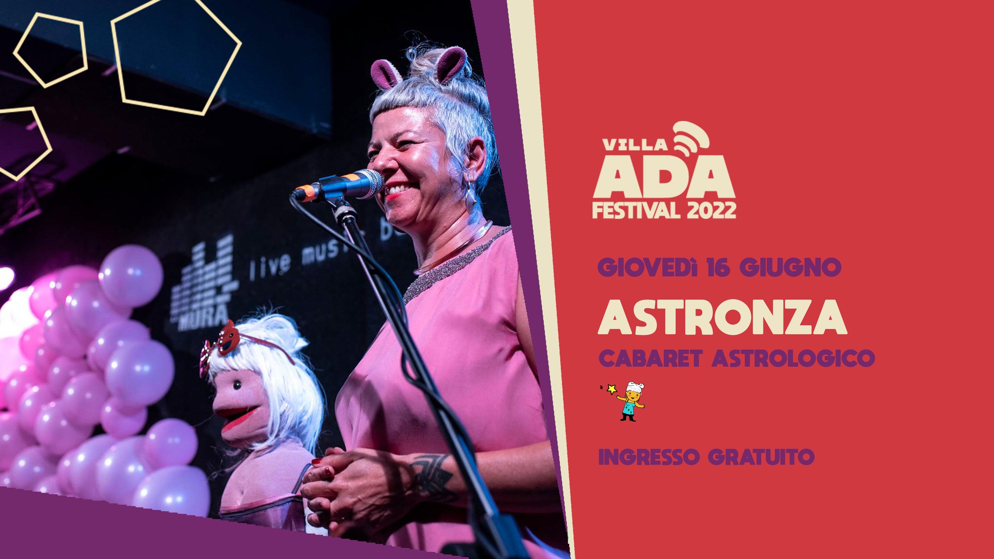 Astronza a Villa Ada Festival 2022