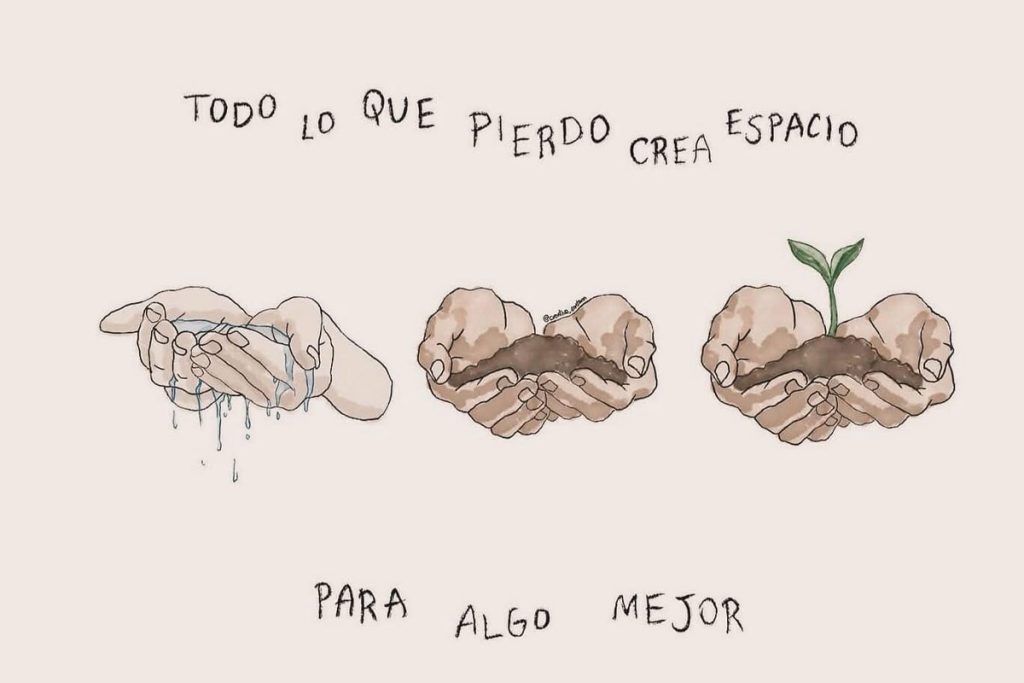 Tutto quello che perdo crea spazio per qualcosa di migliore